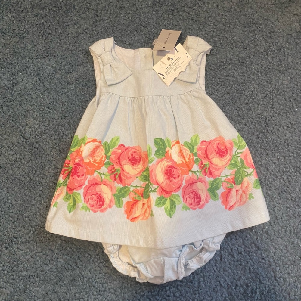 JANIE AND JACK FLORAL DRESS